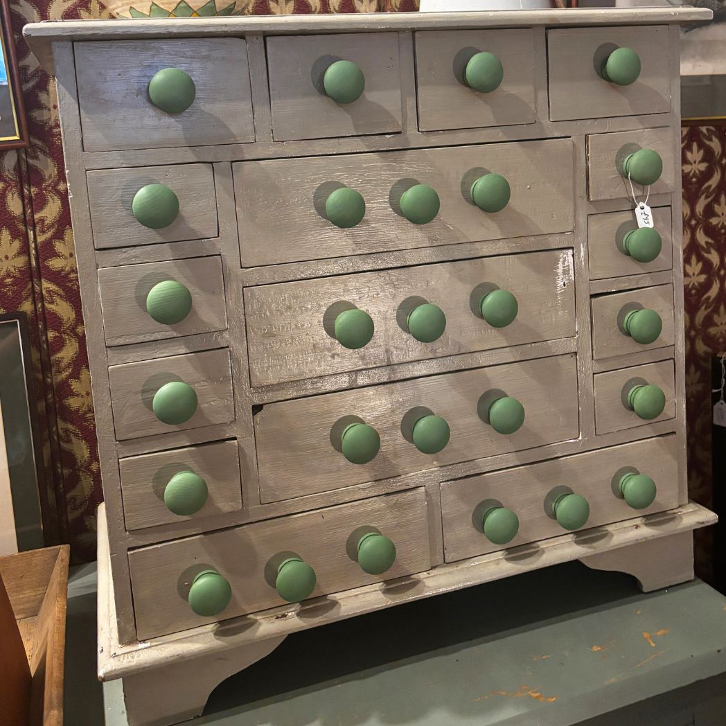 Vintage table top drawers