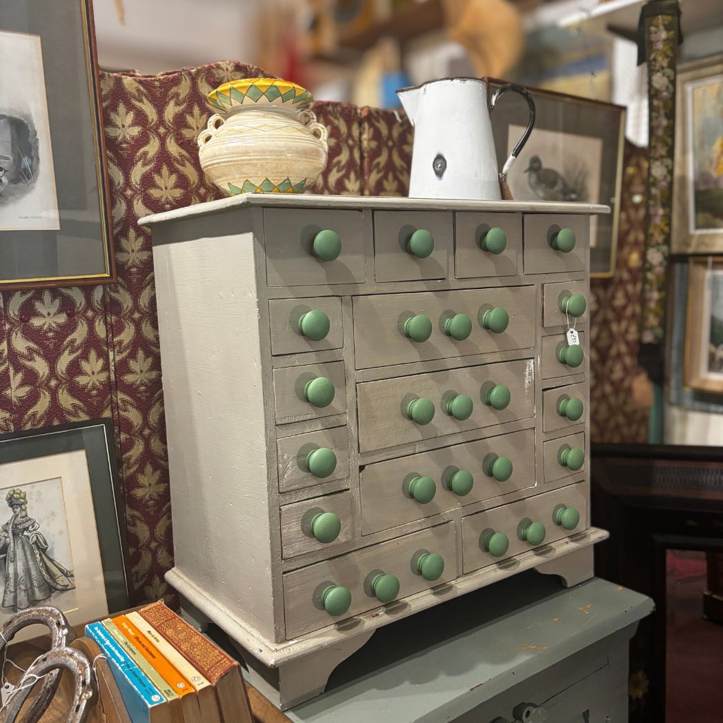 Vintage table top drawers