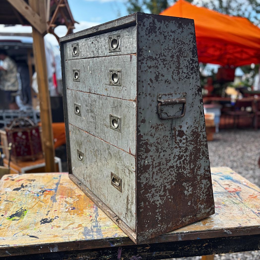 Vintage, industrial drawers