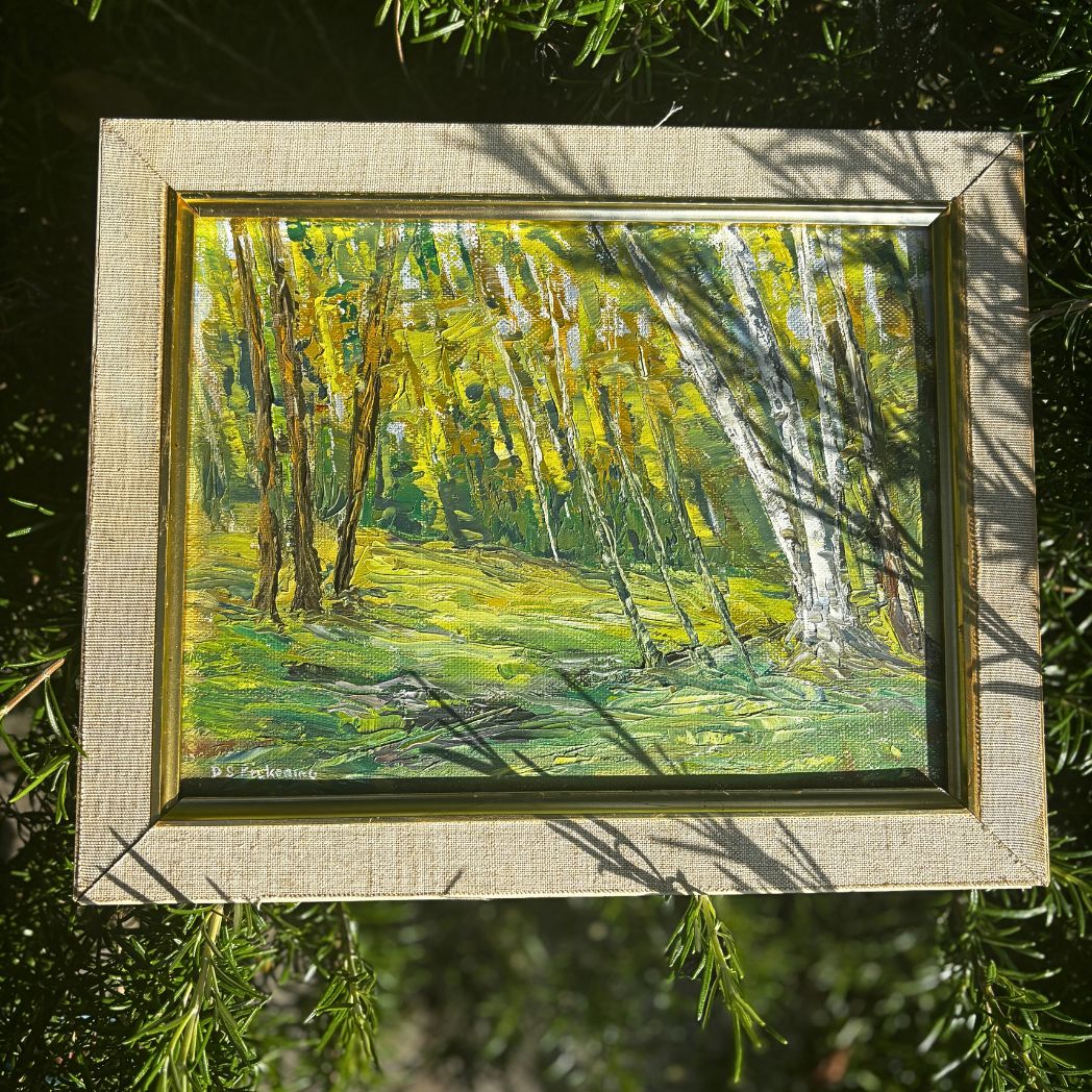 Vintage Landscape oil painting